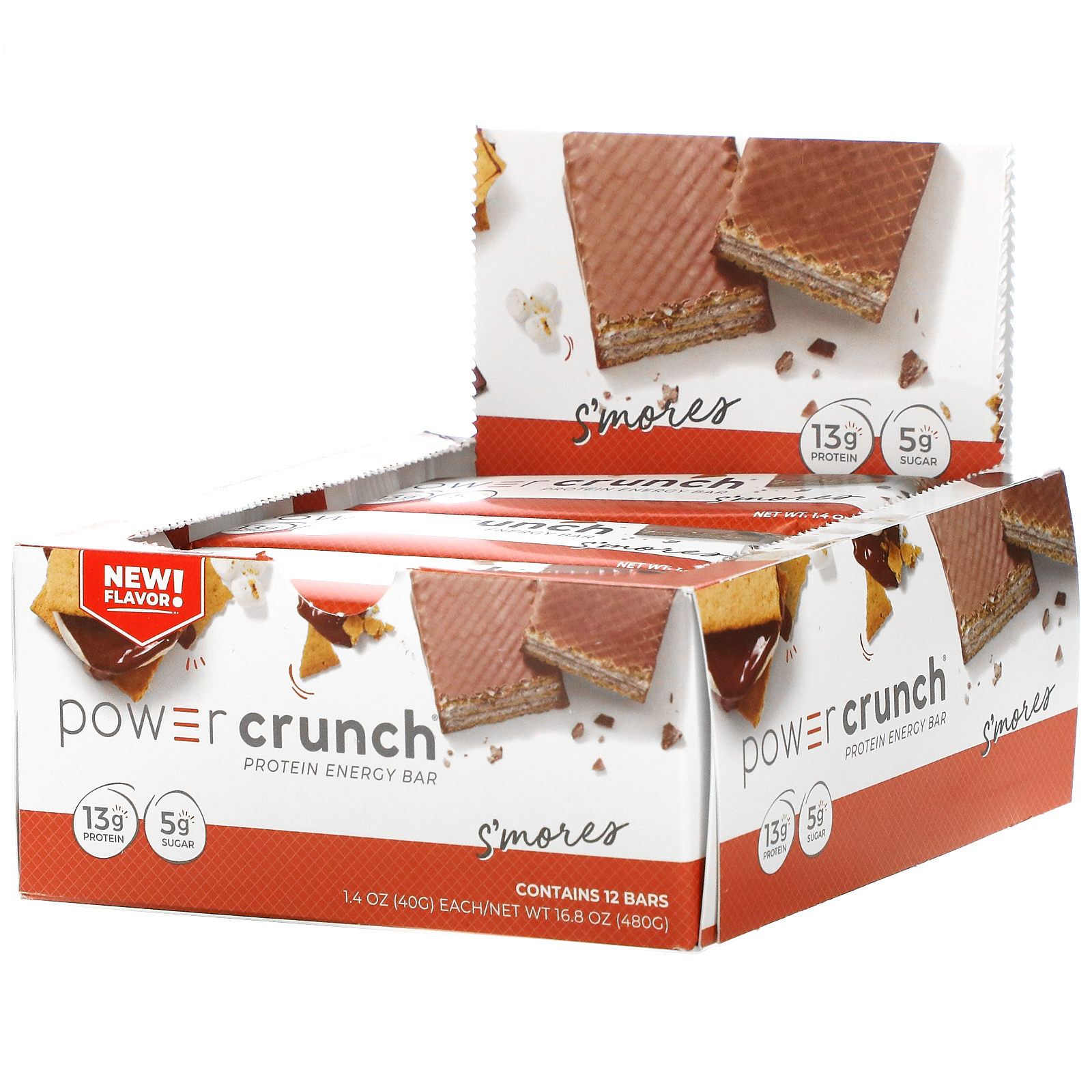 BNRG Power Crunch Protein Energy Bar, Strawberry Creme, 12 ...