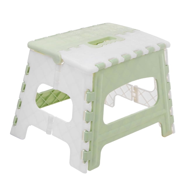 Taburete Plegable Sunnimix Ligero con Escalón Antideslizante para Camping 21.5x16.5x18.5cm