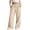 Z02 Beige, variant on Gubotare Uniform Pants for Girls Teen Girls Bell Bottom Pants Dressy Uniform Pants (Black,Size 5-6 Years)