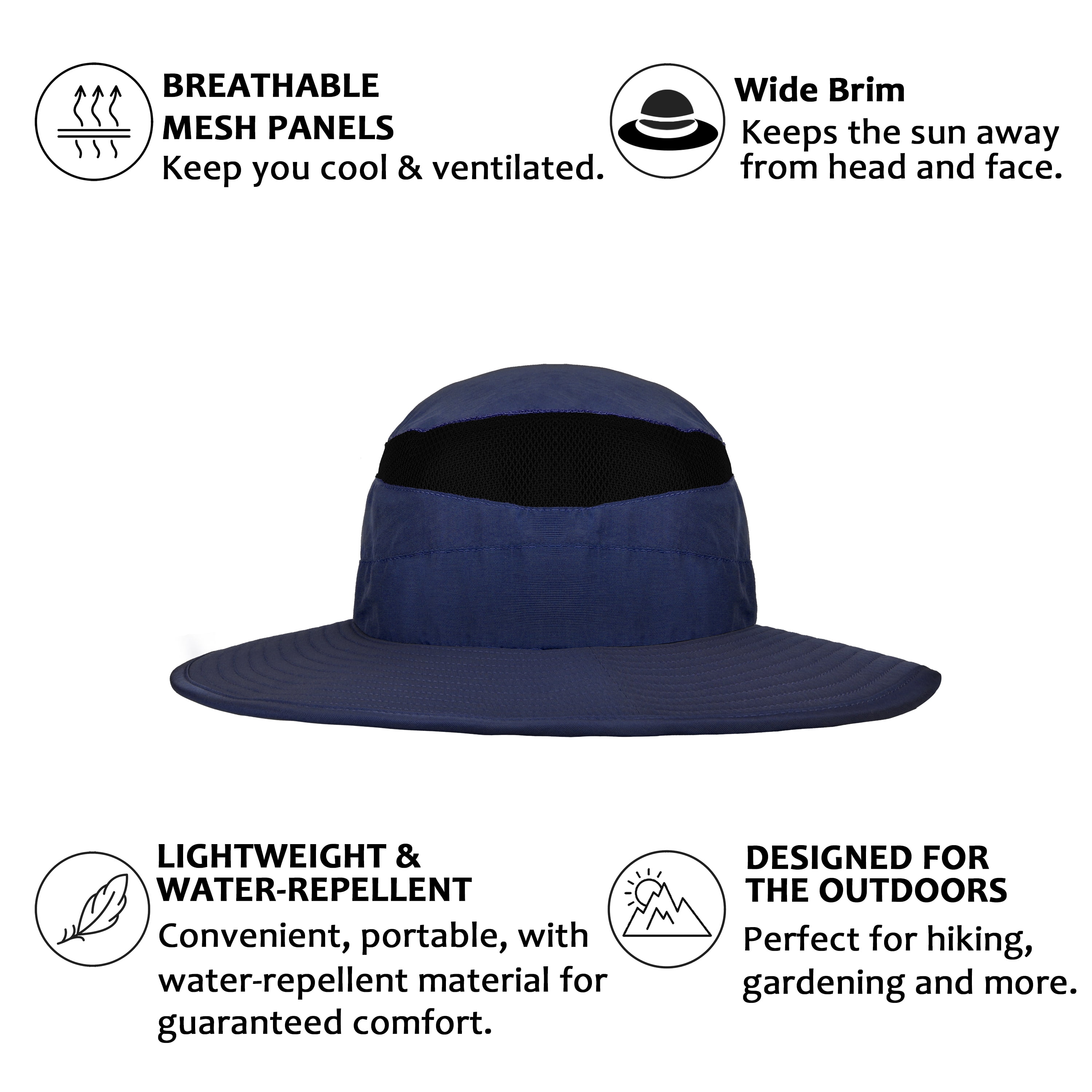 Sunglasses Summer Unisex Fishing Sun Top Bucket Hats for Kid Teens Women and Men with Packable Fisherman Cap for Outdoor Baseball Sport Picnic