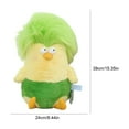 thumbnail image 3 of Comedic Home Accent​​ Silly Chicken Plush Toy with Long Feathers, 18inch Hairy Bird Doll for Prank Gifts, Humorous Home Decor Absurd Humor Toy​​, 3 of 8