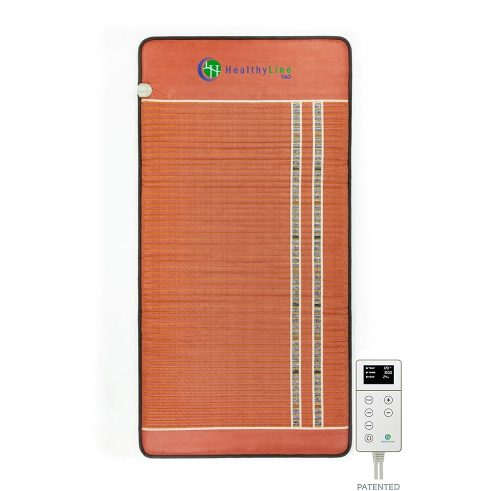 HealthyLine Far Infrared Heating Mat Tourmaline, Amethyst & Obsidian