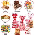thumbnail image 4 of 120 Pcs Valentines ane Bags Valentine's Day Treat Bags, 5 Assorted Styles Valentine Goodies Bags with Twist Ties for Cookie Candy Valentines Day Party Supplies, 4 of 4