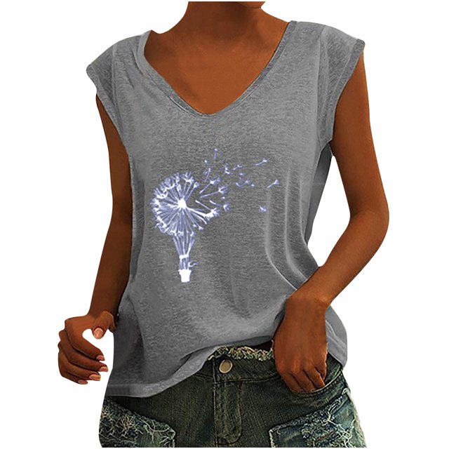 Birdeem T-Shirts à Col en V pour Femmes Mode Confortable Blouses Féminines Hauts