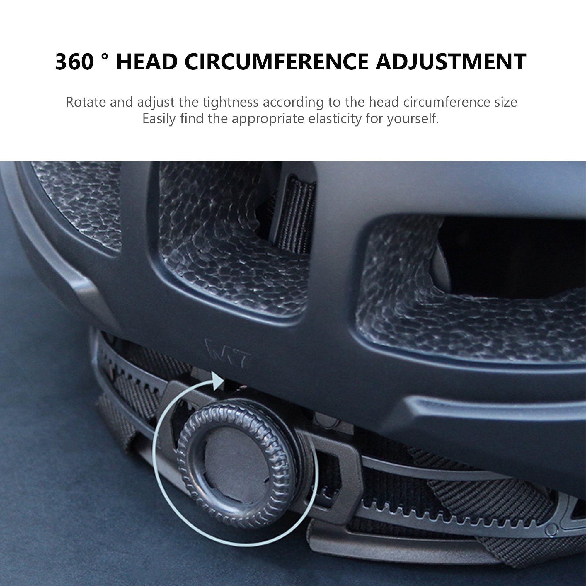 GUB Men's Road Cycling Helmet (Fits Head Circumference 22.83-24.02inch)