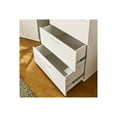 thumbnail image 4 of Klair Living Oliver Farmhouse Wood Chest with Four Drawers in White, 4 of 4