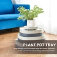 thumbnail image 6 of YUYUETIME 1Pc Thick Beige Flower Pot Rack with Smooth Wheels Mobile Vase Holder for Home, 6 of 8