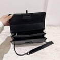 thumbnail image 7 of REMANLAN Women's Black Chain Crossbody Bag with Gold Clasp Quilted Shoulder Purse Elegant Evening Handbag, 7 of 7
