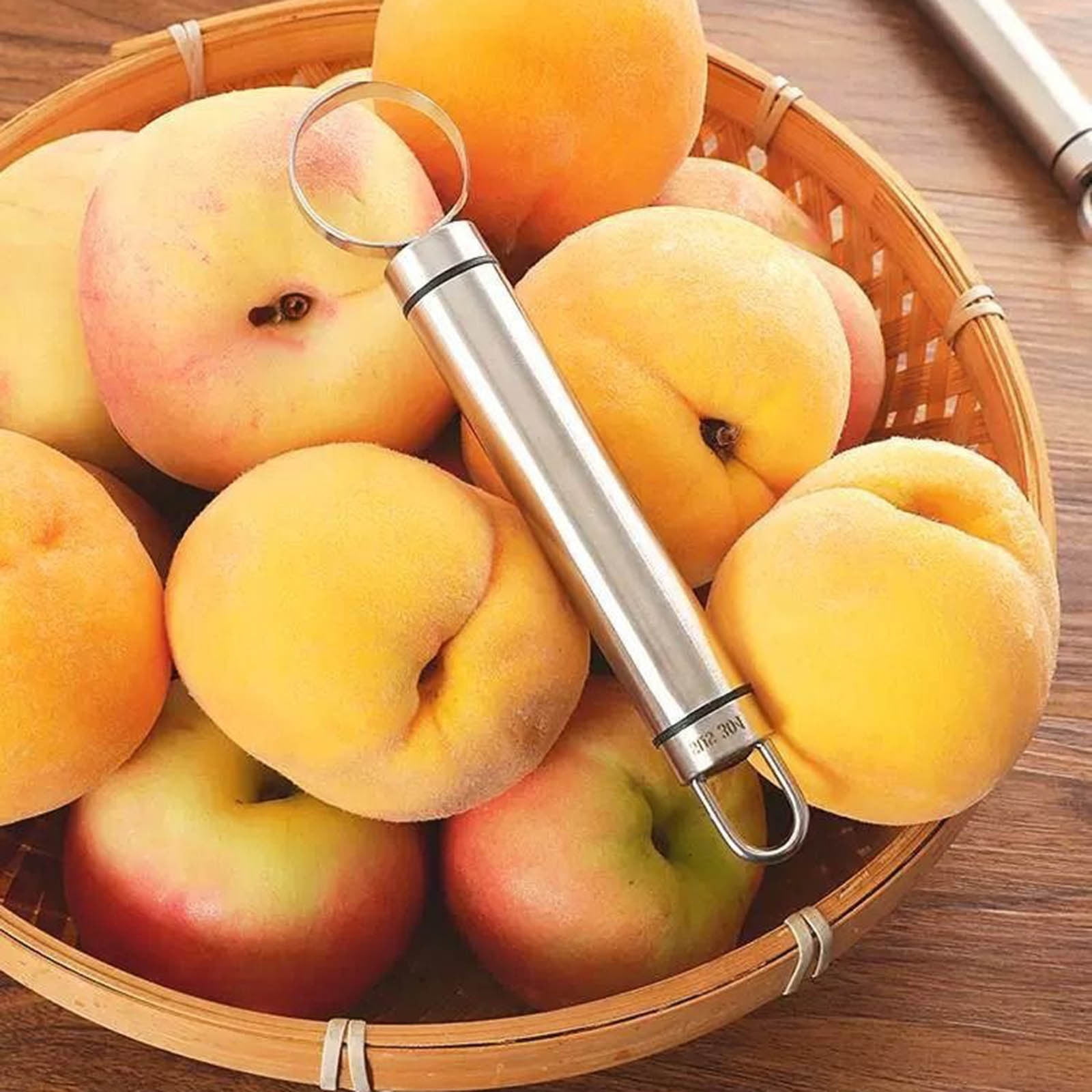 RELKLYU 2 Pièces Remover Des Noyaux De Fruits Et 2 Pièces