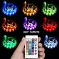 thumbnail image 2 of shiyou-Battery Powered Led Strip Lights 20ft, Battery Operated Color Changing RGB Led Light Strip with 2 Buttons Remote,DIY Indoor and Outdoor Decoration, 2 of 4