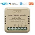 thumbnail image 1 of Tuya WiFi Interruptor inteligente Atenuador Módulo DIY Interruptor de luz Aplicación para teléfono móvil Control remoto Activar dispositivos domésticos Compatible con Alexa y Google Assistant para con, 1 of 8