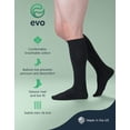thumbnail image 7 of EvoNation Men & Women Knee High 15-20 mmHg Graduated Compression Cotton Socks – Moderate Pressure Compression Garment, 7 of 7