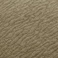 thumbnail image 4 of Bouclair Moss Khaki Solid Woven Textured Square Cushion, 4 of 4