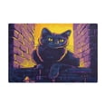 thumbnail image 6 of Qxltty Purple Dusk Cat Pattern Leather Drying Mat for Kitchen Countertops Coffee Mats Hide Stain Quickly Absorbs Water Tableware Decor, 6 of 6