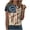 Khaki, variant on Leey-World 250 Years of Freedom 1776 2026 July 4th 250th Birthday T-Shirt 250th Anniversary Usa Shirt V Neck(Khaki,XL)