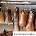 thumbnail image 6 of Bohorizon 30 Pack Hanger Clips, Boot Hangers for Closet, Multi Function Clip Hooks (Black), 6 of 7