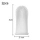 thumbnail image 2 of Cepillos de dientes para limpieza de yemas de los dedos de mascotas, cepillos de dientes de silicona para mascotas, herramientas de limpieza de dientes para mascotas, 2 of 5