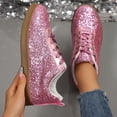 thumbnail image 5 of Willtoo Womens Sneakers Low Top Lace Up Casual Flats Fashion Comfort Lightweight Non Slip Walking Shoes fpr Daily Wear, 5 of 6