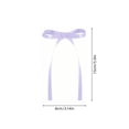 thumbnail image 3 of Christmas Tree Bows 12Pcs Christmas Ribbon Bow Ornaments for Tree Wreath Garland Gift Wrapping Holiday Decorations,5.9X3.14In Purple, 3 of 6