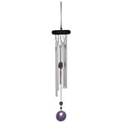 Woodstock Windchimes Woodstock Chakra Chimes Amethyst, Wind Chimes For Outside, Wind Chimes For Garden, Patio, and Outdoor Décor, 17"L