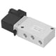 thumbnail image 2 of Válvula solenoide eléctrica G1/4 pulg., operada por piloto, 2 posiciones, 5 vías, tipo de conexión 2636000AC220V, 2 of 12