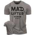 thumbnail image 2 of Gymish Mad Lifter Workout T-Shirt for Men, Funny Gym Shirts, Lifting T-Shirt, Deadlift Tee, Men's Gym Shirt, Workout Tops, Powerlifting & Bodybuilding Tee, 2 of 6