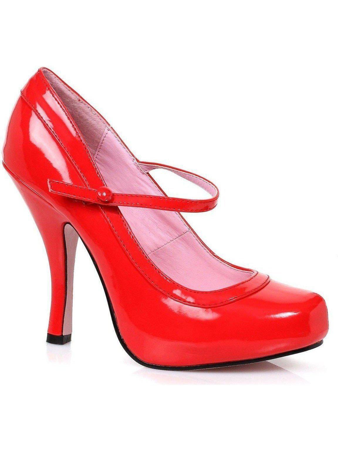 Pleaser Bordello Teeze-06Gw - Red Glitter in Sexy Heels & Platforms - $87.95