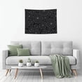 thumbnail image 5 of Hirioo Spider Web Black Print Tapestry Lightweight Fabric for Bedroom Aesthetic Home Wall Dorm Décor Living Room Decor 29x37 Inch, 5 of 8