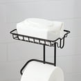 Better Homes & Gardens Toilet Paper Holder with Large Top Shelf, Oil