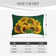 thumbnail image 6 of Bixox Sunflowers in Bucket Printed Pillow Protector,Super Soft Ideal for Home,Guests,Rentals - 14"x20", 6 of 8