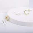 thumbnail image 6 of Lancharmed Gold Plated Holiday Earrings,Zircon Earring Classroom Valentines Gifts, 6 of 7