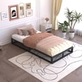 thumbnail image 3 of 10 Inch Queen Bed Frame with Steel Slat Support, Low Profile Queen Metal Platform Bed Frame Support Mattress Foundation, No Box Spring Needed / Easy Assembly / Noise Free, 3 of 8