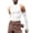 White, variant on Mens Tank Top Undershirts Off The Shoulder Vest Long Sleeve Solid Color Round Neck Hollow Bottoming Running Fitness Tops,Size XL,Coffee