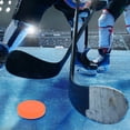 thumbnail image 4 of CIMAXIC 3 Pcs Rondelles de Hockey Extérieur Balles de Rondelle de Hockey de Remplacement pour Jeu (Orange),2.76"X2.76"X0.79 Pouces, 4 of 5