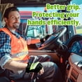 thumbnail image 4 of HANDLANDY Fingerless Work Gloves for Men Utility Padded Half Finger Driving Working Gloves, 4 of 6