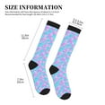 thumbnail image 2 of Picia Purple Dragon Scales Printed Sports Compression Socks - 15-20mmHg Graduated Compression, High-Performance Soft and Breathable Socks for Men and Women, 2 of 5