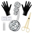 thumbnail image 1 of Dosaele Piercing Kit Nose Rings for Women Piercing Needles Surgical Steel Piercing Tools, 1 of 9