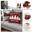 thumbnail image 4 of Christmas Throw Pillow Cover, 4 Pcs Throw Pillow Case Cotton Linen Vintage Cushion Cover, 4 of 9
