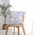 thumbnail image 4 of Hello Kitty Pillow Cover, Square Throw Pillow Cases For Couch Sofa Bed Living Room,Home Decorative, 12"X12", 4 of 9