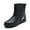 Black, variant on AUXDIQ Men Rain Boots Outdoor Garden Boots Waterproof Ankle Rain Shoes