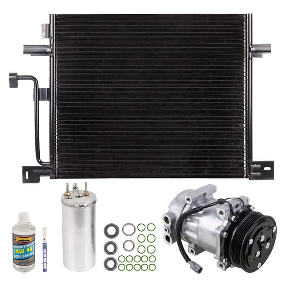 For Dodge Dakota 2000 2001 A/C Kit w/ AC Compressor Condenser & Drier - BuyAutoParts