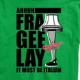 thumbnail image 3 of A Christmas Story - Leg Lamp Frageelay - Men's Short Sleeve Graphic T-Shirt, 3 of 5