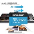 thumbnail image 4 of Tarjeta micro SD INLAND Micro Center Performance 512 GB A2 V30, 4 of 9