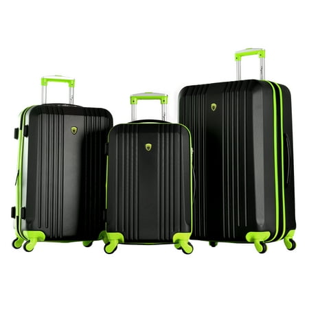 Apache 3 Piece Hardcase Spinner Set W/ Hidden Compartment