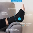 thumbnail image 5 of NOVASPORT Ankle Ice Pack for Injuries Reusable Ice & Hot Therapy Premium Hrydra Gel 360° Full Coverage for Sprained Ankle Injuries, Plantar Fasciitis Relief, Achilles Tendonitis-XL, 5 of 5