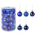 thumbnail image 3 of 34 piezas de bolas de adornos navideños de 4 cm para árbol de Navidad, bolas colgantes para decoración navideña, decoración para el hogar, Navidad 2024, decoración de Navidad, 3 of 5