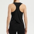 thumbnail image 4 of XIYON Womens Tops Loose Fit Sleeveless Yoga Shirt Cropped Athletic Top Casual Workout Tee Breathable Comfort Wear Classic, 4 of 5