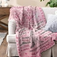 thumbnail image 2 of Granddaughter Gifts from Grandma, Granddaughter Gifts Blanket, Gifts for Granddaughter, Christmas/Mothers Day/Graduation/Birthday Gifts for Granddaughter, to My Granddaughter Throw Blanket 60" X 50", 2 of 5