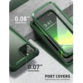 thumbnail image 6 of i-Blason Ares Series for iPhone 11 Pro Case 5.8 Inch (2019 Release), Rugged Clear Bumper Case with Built-in Screen Protector (Green), 6 of 8