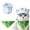 Blue Hat Green, variant on Sport Themed Pet Hat Bandana Set, Adjustable Dog Cat Soccer Baseball Cap, Soft Fabric Pet Summer Outfit Accessory for Cats Small Medium Dogs Party Outdoor Shooting